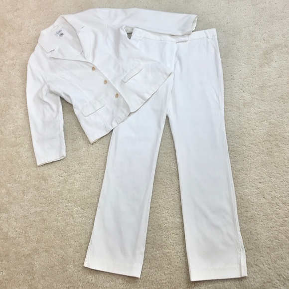 VINTAGE Lilly Pulitzer Waffle Knit Pants Suit - Picture 2 of 15